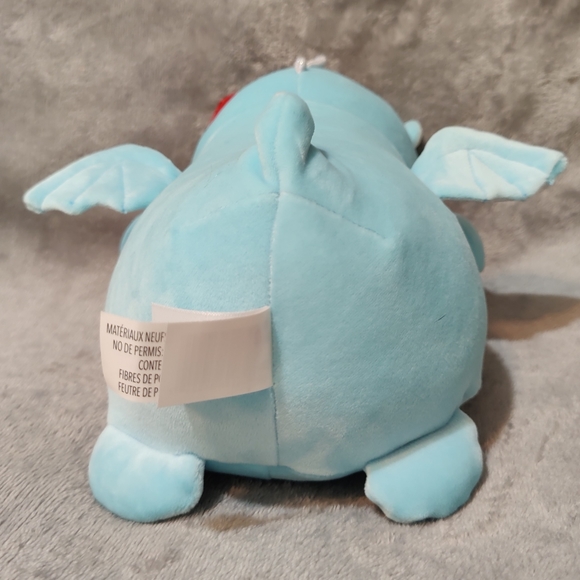 KELLYTOY SQUISHMALLOWS 2022 HUGMEES Miles The Dragon Plushie - Picture 6 of 11